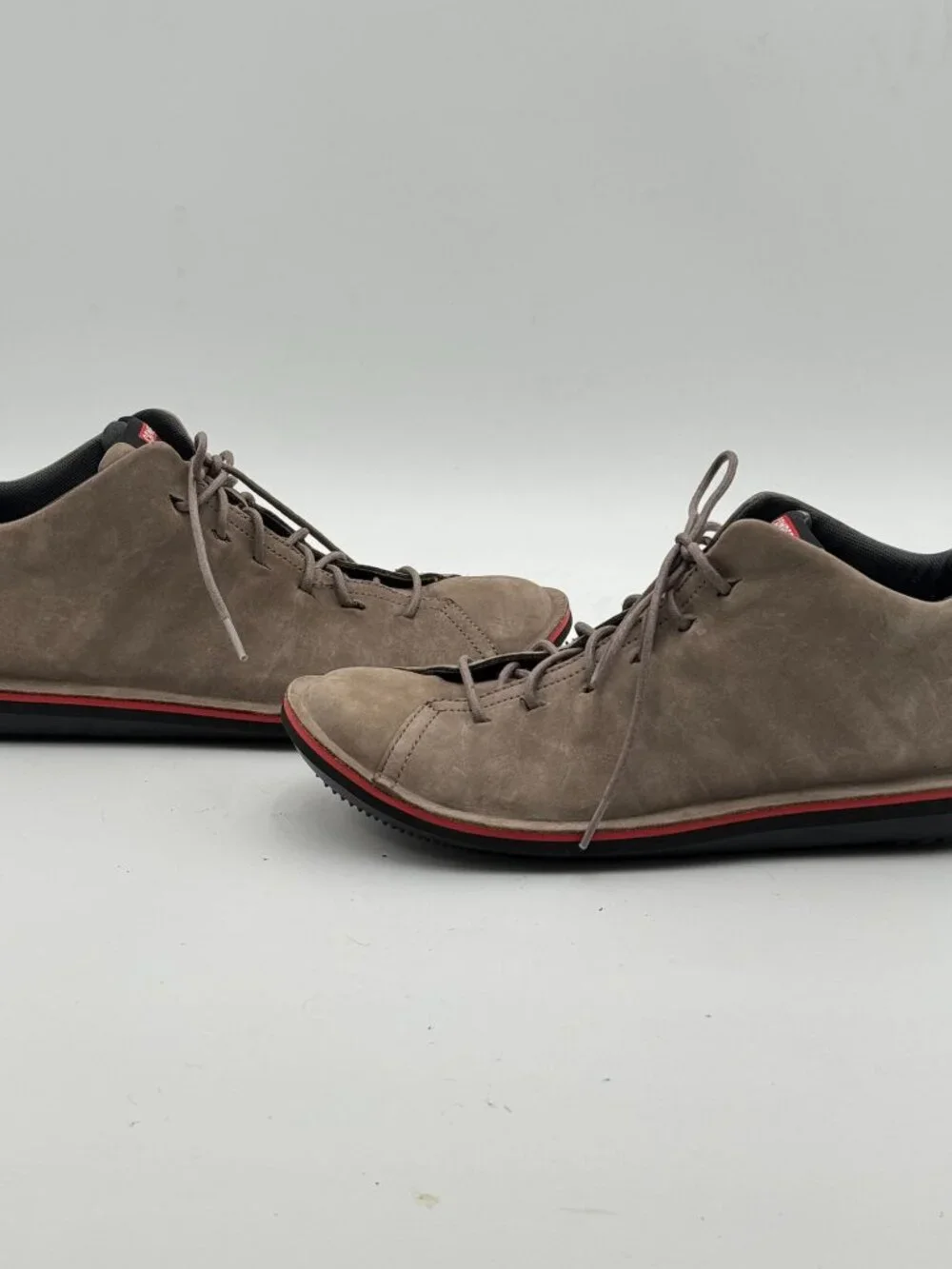 Camper Beetle Brown Nubuck Suede Leather Shoes Mens EU43/US10 Lace Up Gorpcore